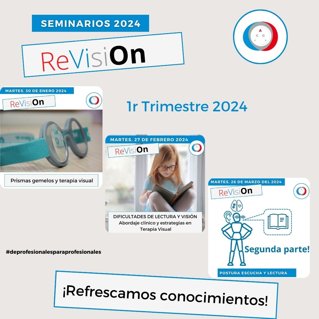 Primer trimestre del ReVisiOn 2024 Asociación Catalana de Optometría